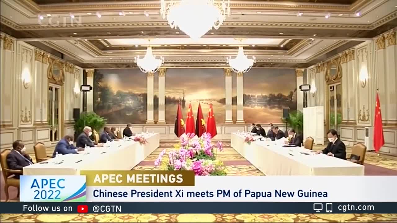 Xi: China's ties with Pacific Islands do not target any third party