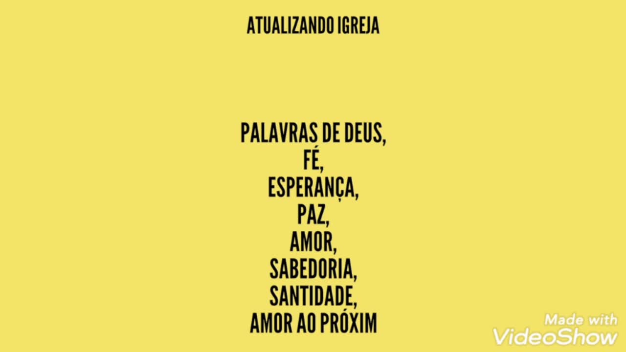 Atualizando Igreja
