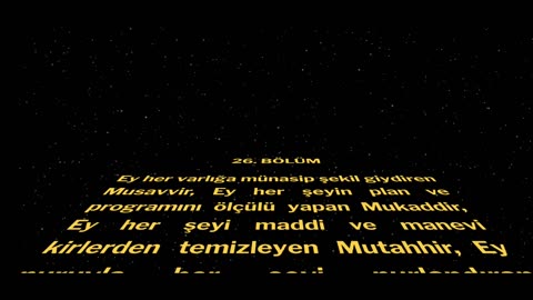 CEVŞEN TÜRKÇE MEALİ / 26. BÖLÜM