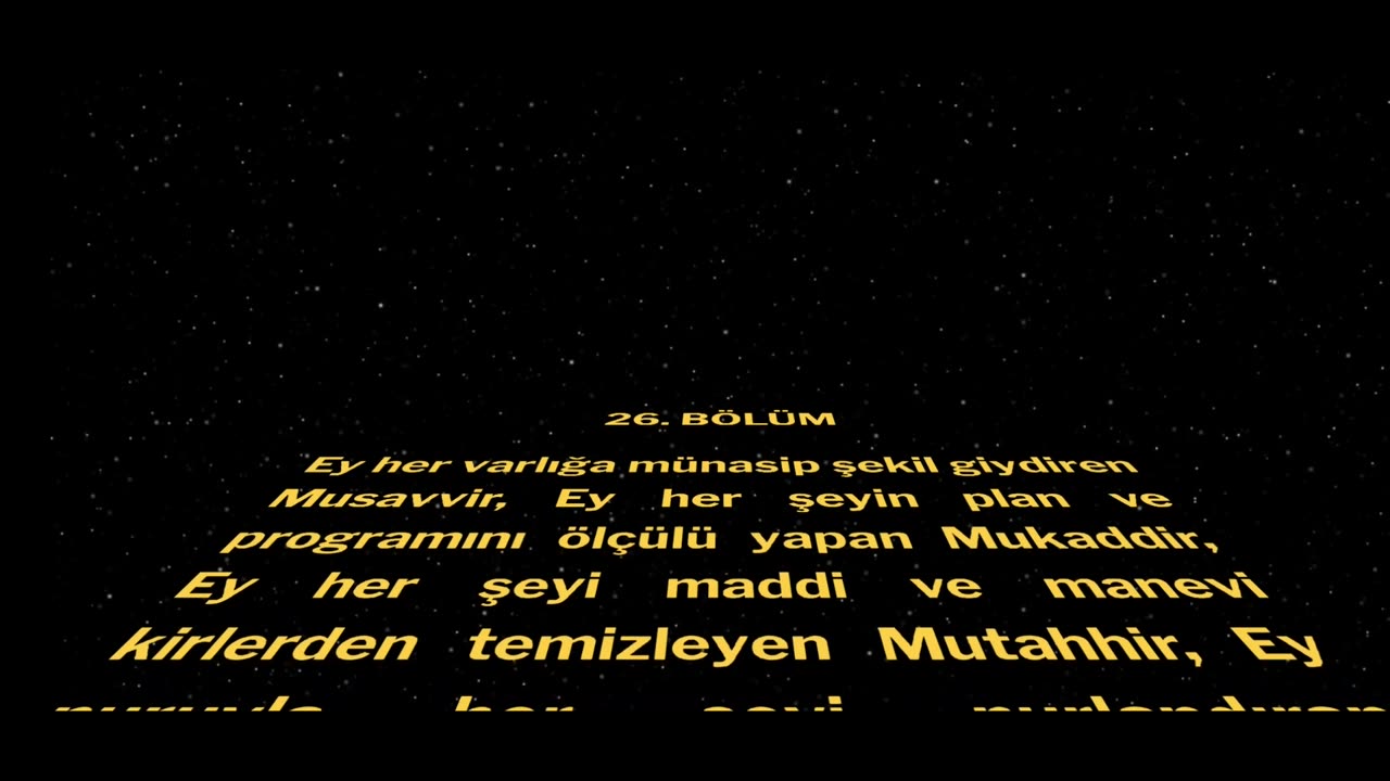 CEVŞEN TÜRKÇE MEALİ / 26. BÖLÜM