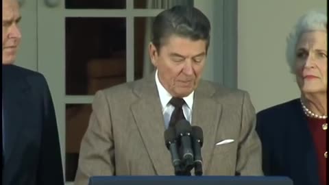 President Reagan's Remarks at a Ceremony for President-Elect George Bush on November 9, 1988