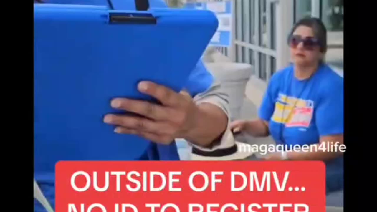 Registering illegals to vote