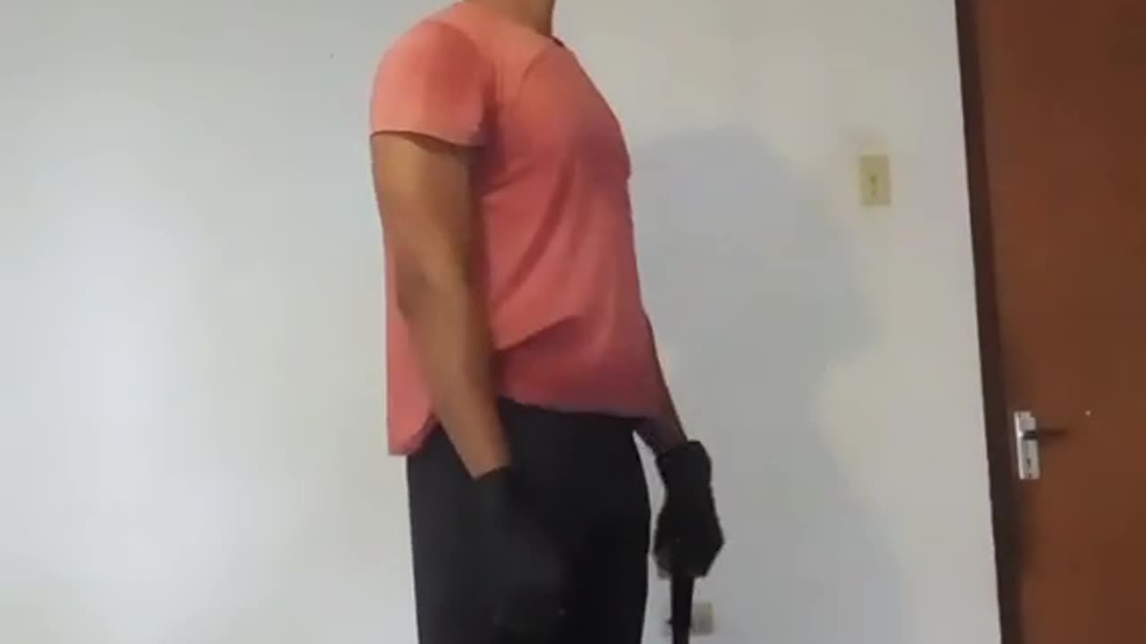 Front Raise Shoulder Exercise With Resistance Bands At Home (22 March 2023)