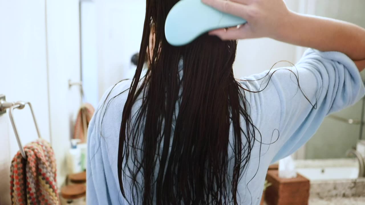 Crave Naturals Glide Thru Detangling Brush for Adults & Kids Hair