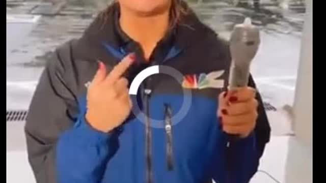 WATCH: NBC Reporter Put Condom on Microphone During Hurricane Ian