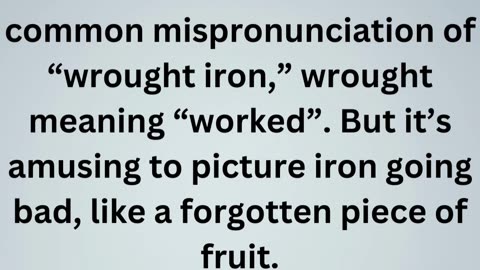 funny facts about iron...6/12