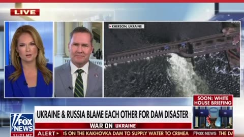 Ukraine and Russia blame each other for the dam disaster.