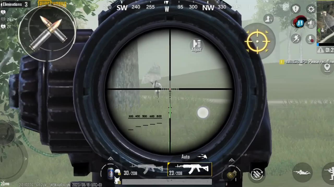 PUBG mobile chicken dinner 7 kill