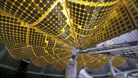 NASA’s Lucy Mission Extends its Solar Arrays