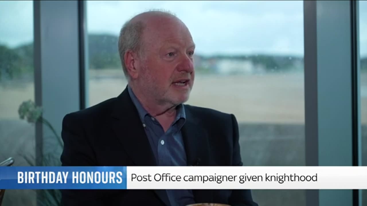 Post Office campaigner Alan Bates knighted in King's Birthday Honours Sky News