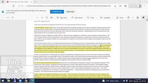 🔴UNSEALED: Dominion CEO Eric Coomer's Deposition 🟠⚪🟣 The NPC Show