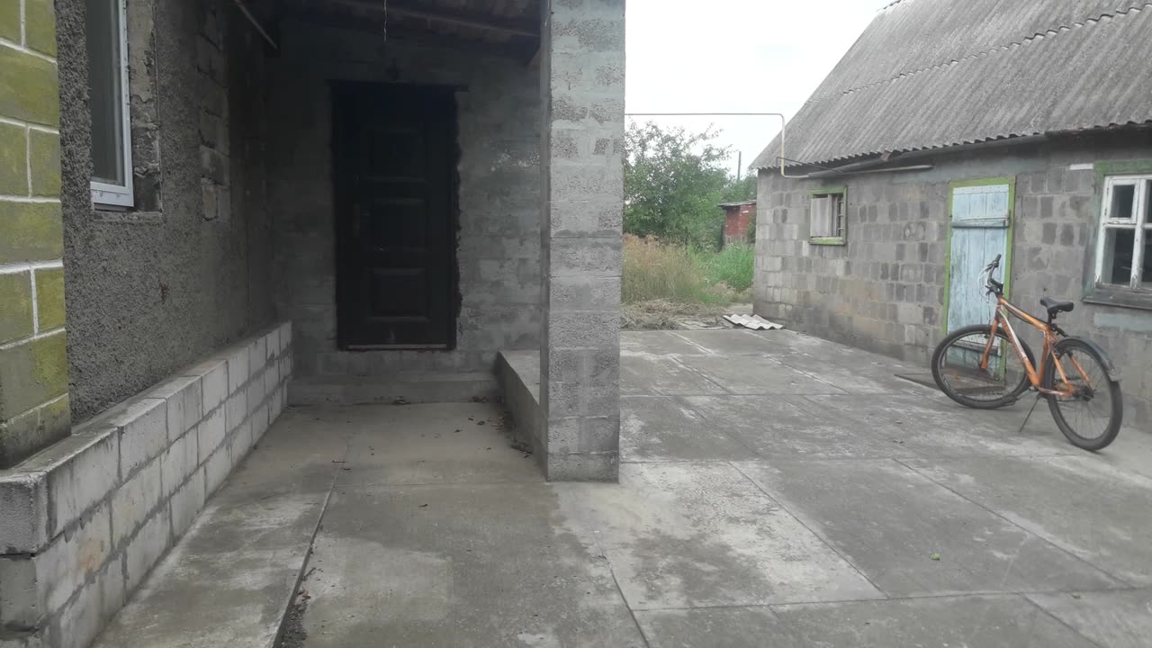 Entrance to the house