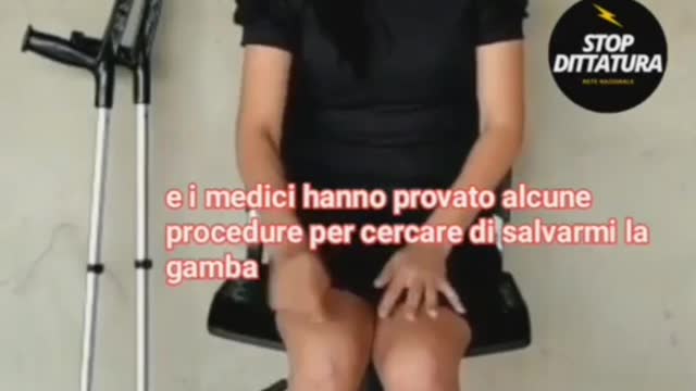 PERDE LA GAMBA DOPO PRIMA DOSE PFIZER