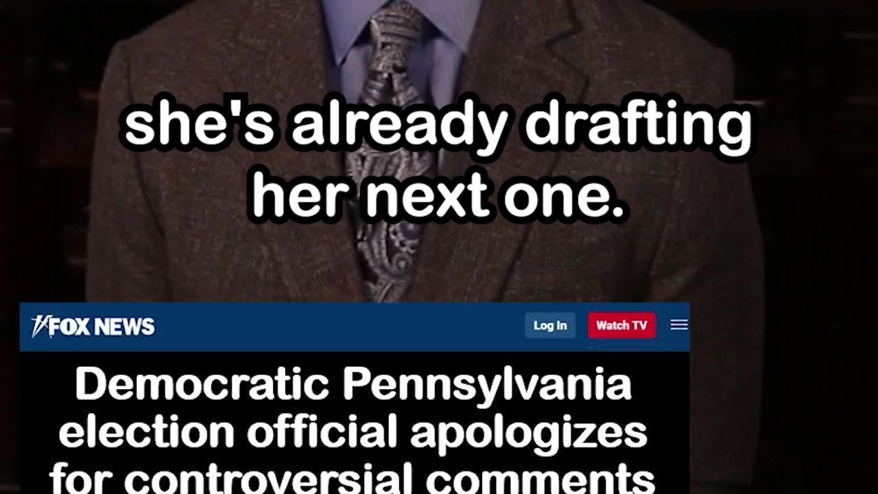 Penn Election Official Apologizes for Controversial Comments During Senate Recount