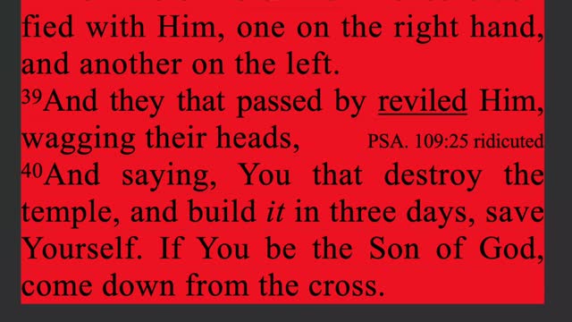 700. A Sign Put Over His Head. Matthew 27:37, Mark 15:26, Luke 23:38, John 19:19 & 20