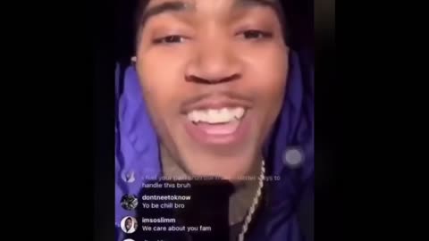 MAN GETS IN SHOOTOUT WITH COPS ON IG LIVE!!