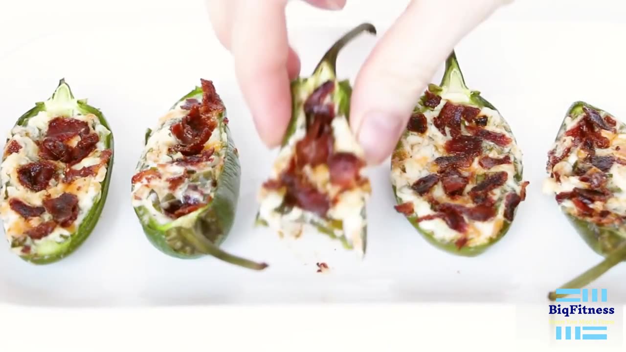 Spice your life with the Keto Bacon Cream Cheese Jalapeño Poppers"