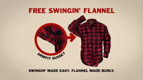 Duluth Trading TV Commercial Free Swinging' Flannel