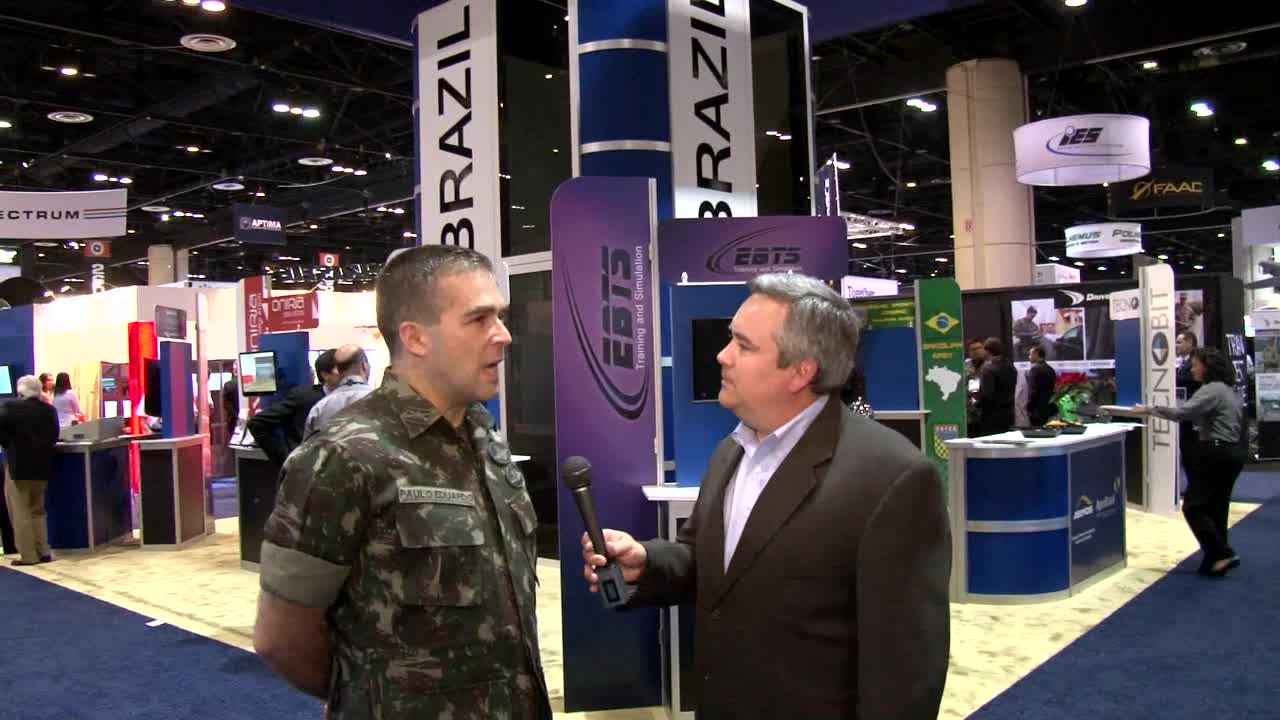 Brazil's Technology Pavilion, IITSEC 2012