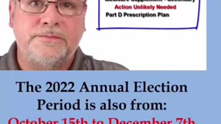 Part 4 - What you need to know about the Medicare Annual Election period.