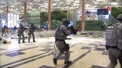 Exercise Northstar at Singapore's Changi Airport