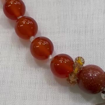 Handmade + Knotting Unique Necklace with 925 Silver, Carnelian