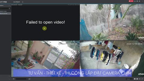 Hướng dẫn sửa lỗi Camera IP bị mất hình