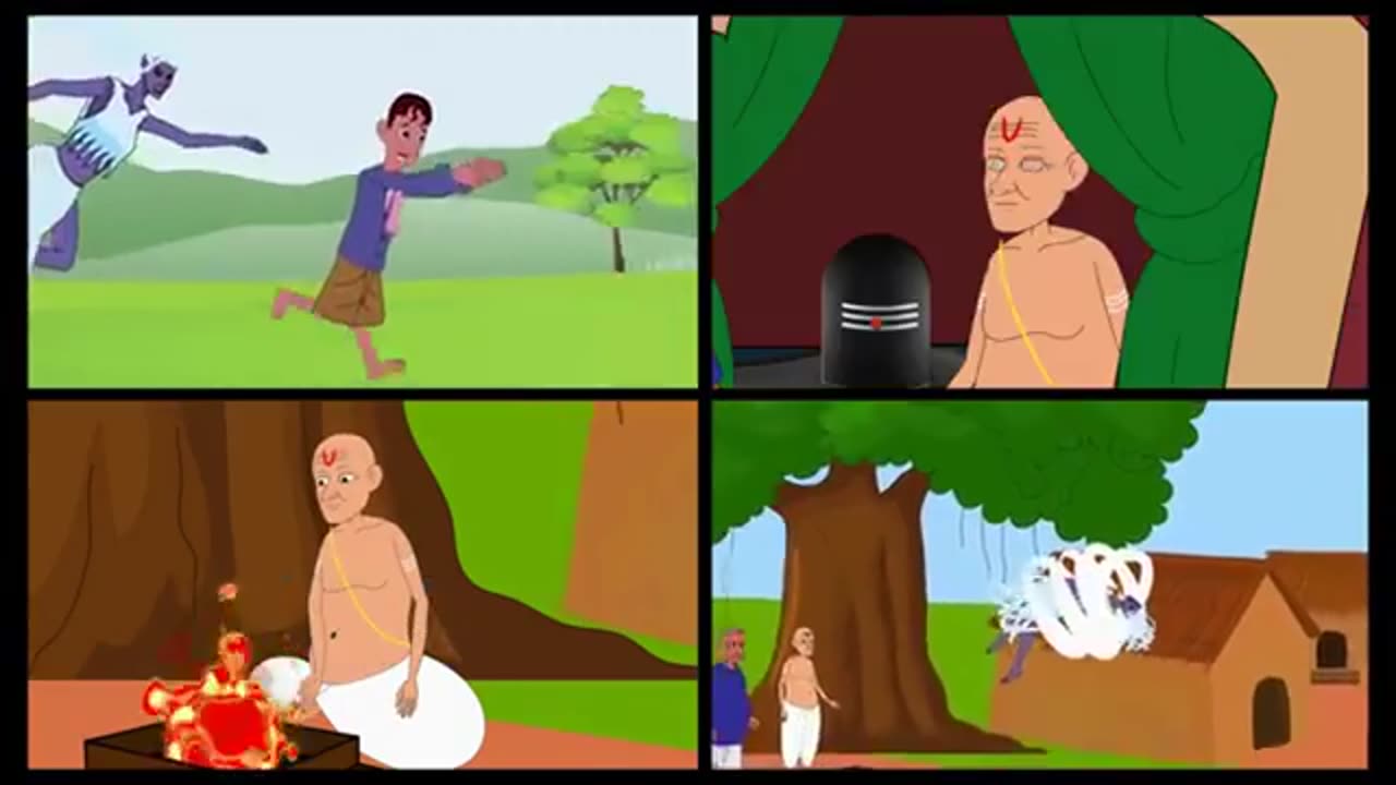 Nadi wali chudal. #cartoonvideos