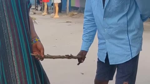 Blind man is not blind comedy video