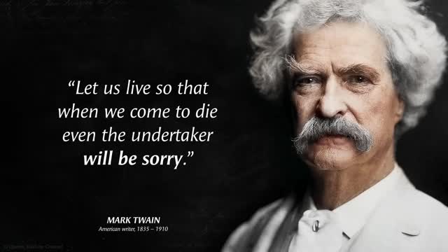 Quotes MARK TWAIN #31