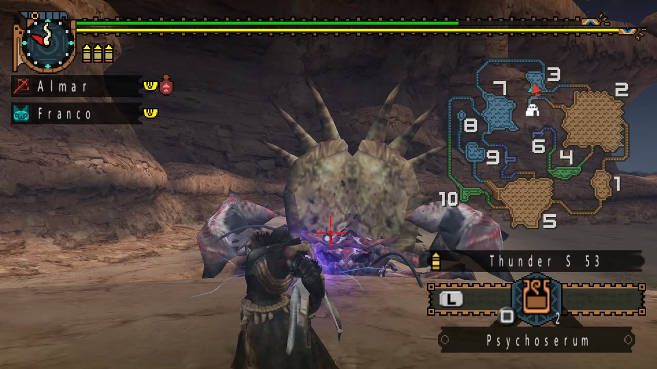 Monster Hunter Freedom Unite - Ultimate Crab Dinner Quest Walkthrough