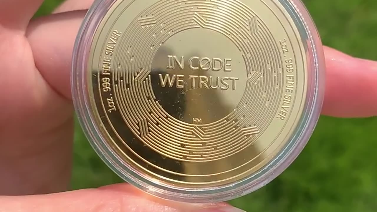 Ada Cardano Crypto Coin Cryptocurrency Collectible Coin In Code We Trust Art Collection