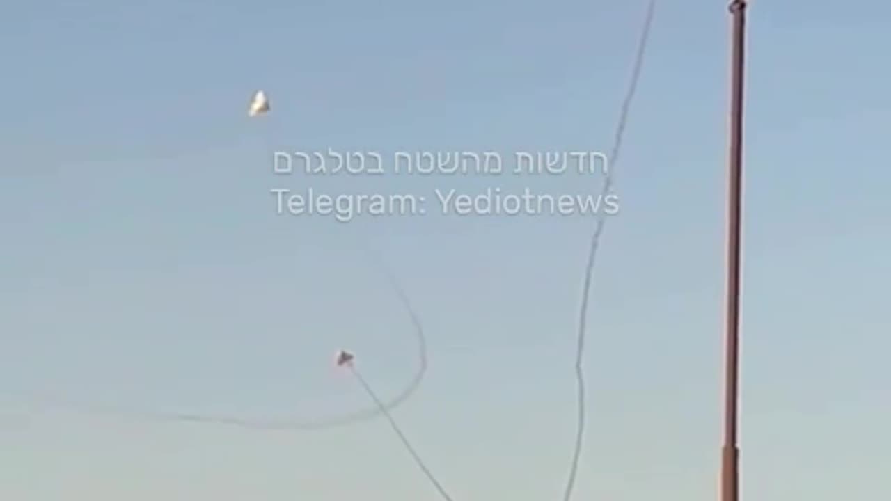 💫🇮🇱 Israel War | Iron Dome Intercepts Rockets from Lebanon | RCF