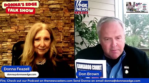 Don and Donna talk Don's new book Kangaroo Court