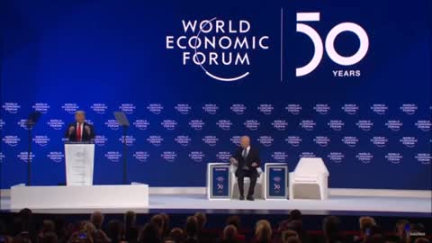 Trump Klaus Schwab WEF 2020