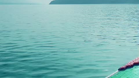 Travelling in Boat