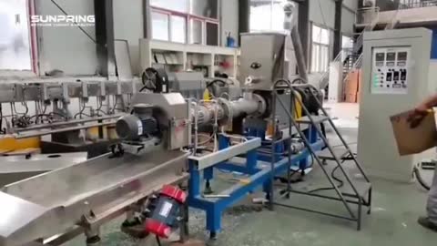 Fake rice made from plastics.