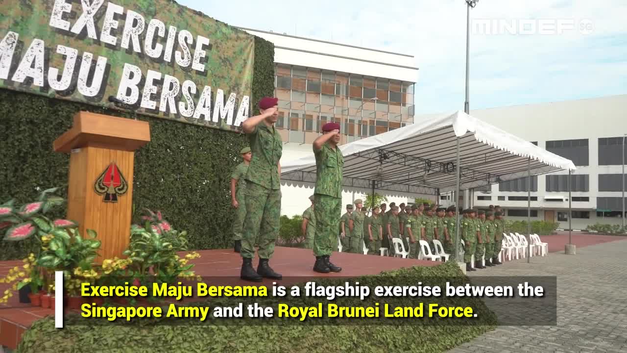 Singapore and Brunei successfully conclude 25th edition of Exercise Maju Bersama