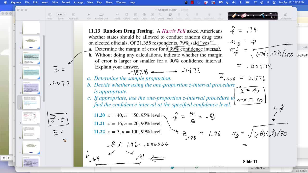 STP 226: Conf Int & Hypoth Test for Pop Proportion