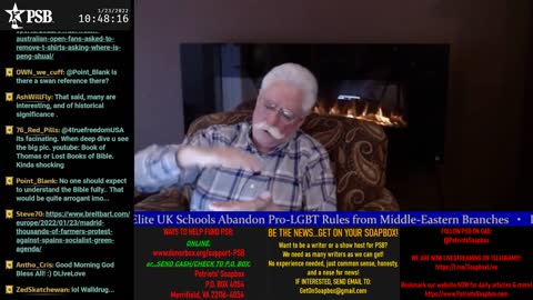 2022-01-23 10:00 EST - A Common Lawyer Comments: with Brent Winters