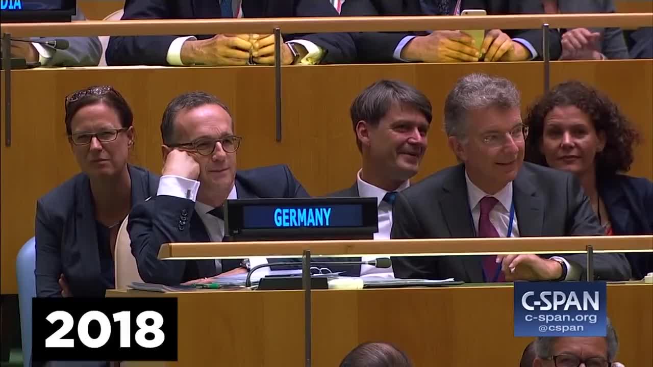 FLASHBACK TO 2018: Germans Laugh As Trump Warns Of Russian Energy Dependence