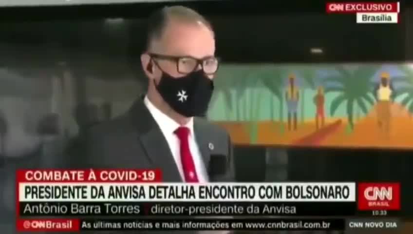 Diretor da Anvisa sobre aprovação das picadas