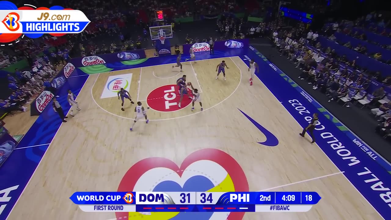 Dominican Republic 🇩🇴 vs Philippines 🇵🇭 | J9 Highlights | FIBA Basketball World Cup 2023