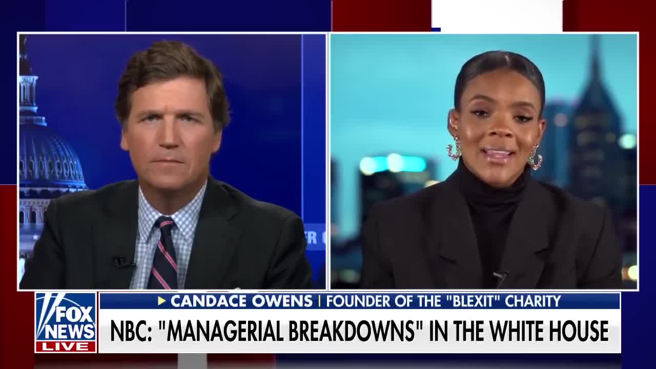 Tucker: Are Black White House staffers fleeing for their lives?