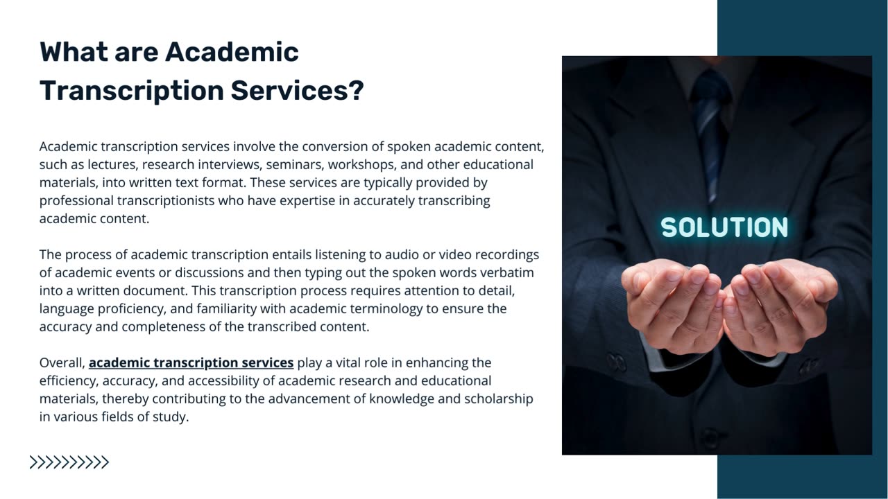 Academic Transcription Services: Enhancing Academic Research with Precision and Efficiency