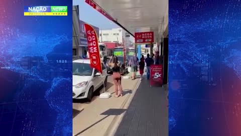 BRAZIL LIVE: In Jataí-GO Truckers TAKE THE STREETS, the animal will catch!