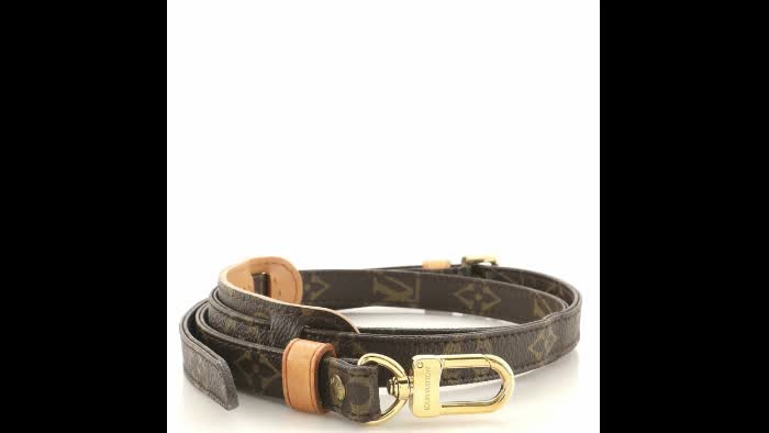 Louis Vuitton Adjustable Shoulder Strap Monogram Canvas 16mm