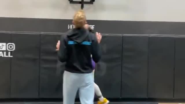 WNBA Player Gives My Trainer BUCKETS