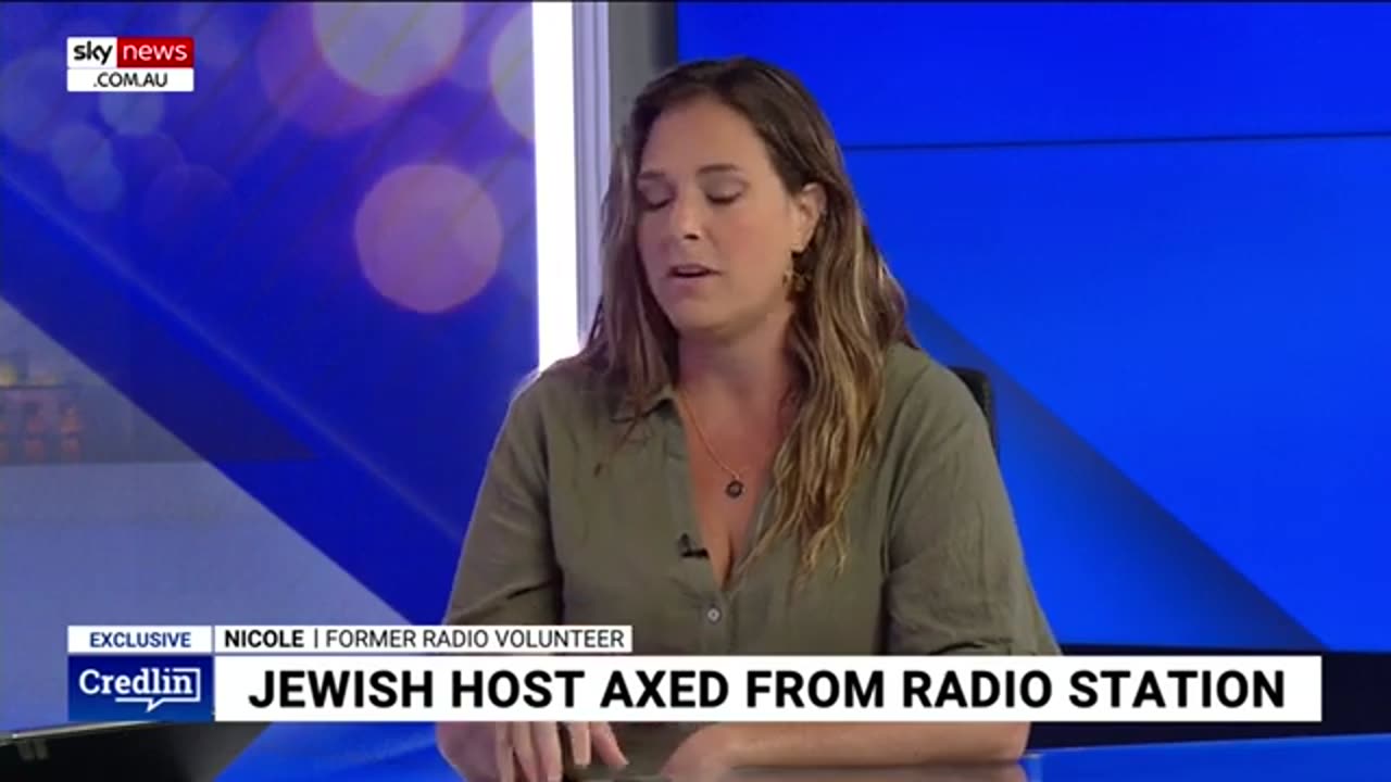 Jewish host axed from radio station for not being anti Israel & pro Hamas October 7th attack