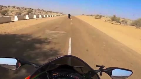 Bike ride ninja h2r